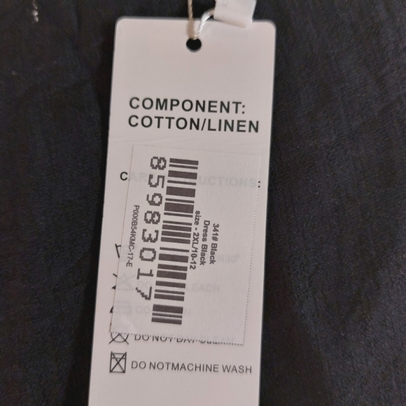 Amato Rizzi  LINEN DRESS 👗 sz 2XL NWT - Picture 3 of 15